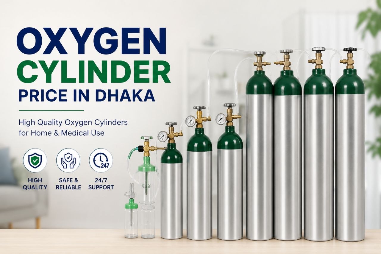 Oxygen Cylinder Refill Price in Dhaka